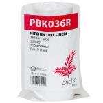 Pacific Bags PBK036R Kitchen Tidy Liners 36L