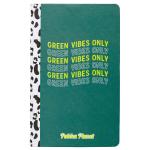 PUKKA P9704SPP Pukka Planet Soft Cover Notebook 13x21cm Green Vibes Only