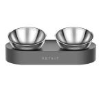 Petkit Fresh Nano Adjustable Double Cat/Dog/Pet Feeding Bowl Set Stainless Steel Premium Quality Stainless steel Bowls are made of dishwasher-safe, durable, sanitary, rust-free, and non-leaching material.