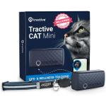 Tractive Mini GPS Cat Tracker - Subscription Required - Midnight Blue