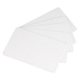 EVOLIS C4001 500x 0.76mm cards in a pack Blank White PVC Plastic Cards ID Cards Zenius, Badgy, Primacy, Primacy2