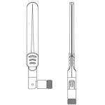 Zebra ANT RP-SMA 2.4/5GHZ IND 35/360 6/7DI WHT