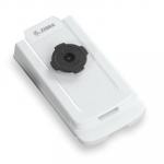 Zebra quad lock battery door for smartphone