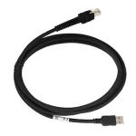 Zebra CBA-U46-S07ZAR Cable Data Scanner USB-Shielded 2M STR BC1.2 7ft Shielded USB Straight Cable (Series A Connector)