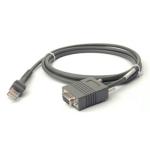 Zebra CBA-R07-S07PAR Cable Data Scanner RS232 DB9F 2M STR TXD2