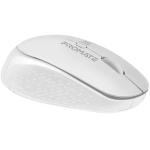 Promate TRACKER.WH Ergonomic Wireless Mouse - White 800/1200/1600 DPI - 10m Working Range - Included Nano Receiver - Easy Plug & Play Installation - Compatible with Windows & Mac