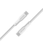 Promate XCORD-CC.WHT 2A - 480Mbps USB-C Cable - 1m - White Super Flexible - Data & Charge