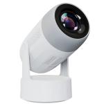 Laser PJ-TUFHA5-072 Laser 1080p Android Multi-Angle Tube LED Projectorwithremovablerechargeablebattery