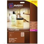 AVERY Shipping Label L7168 - Crystal Clear 2UP - 199.6x143.5mm - 25 Pack