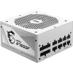 MSI MPG 750W White Power Supply 80 Plus Gold - MEPS Approved - 140mm Fan - Industrial Level Protection with OVP / OCP / OPP / OTP / SCP - 10 Year Warranty