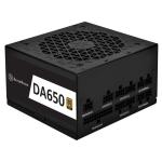 Silverstone DA650 650W ATX Power Supply 80Plus Gold - Silent running - 120mm fan with 18 dBA - Fully Modular