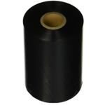 CRS 500BK11045 Black 110mm x 450m Wax Ribbon - Black