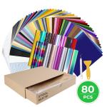 xTOOL Material Self-Adhesive Vinyl Kit - 80 Pieces