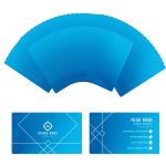 xTOOL Material Aluminum Business Cards for Laser Engraving - Blue - 60 Pieces