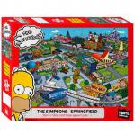 Impact Merch The Simpsons Jigsaw Puzzle - Springfield Jigsaw (1000pcs)