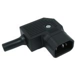 RackPower KNCP19-01 10A C14 left entry plug