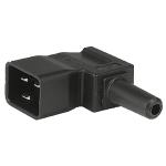 RackPower KNCP29-02 PLUG: 16A C20 IEC left-hand angle