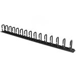 StarTech.com CMVER20UD Vertical 0U Server Rack Cable Management w/ D-Ring Hooks - 20U Network Rack Cord Manager Panel - 3ft Wire Organizer - CMVER20UD