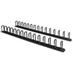 StarTech.com CMVER40UD Vertical 0U Server Rack Cable Management w/ D-Ring Hooks - 40U Network Rack Cord Manager Panels  - 2x 3ft Wire Organizers - CMVER40UD
