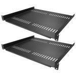 StarTech.com Server Rack Shelf 2-Pack 1U Vented