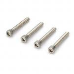 Du-Bro - Socket Head Cap Screws - Stainless Steel - 4-40 x 5/8" - 4 Screws