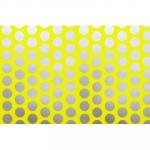 Lanitz Prena Oracover Fun 1 - Fluro Yellow with Silver Dots - 2m