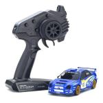 Kyosho Mini-Z AWD MA-020 32617WR 1/27 Remote Control Car Subaru Impreza WRC 2002 and drift tires - Blue - Readyset