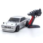 Kyosho Fazer Mk2 FZ02 34425T1 1/10 Remote Control Car Nissan Skyline 2000GT-R (KPGC10) Tuned Ver. Silver - Readyset, Battery and Charger are included