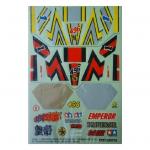 Tamiya Tune-Up Parts Mini 4WD - Sticker Set for Dash-1 Emperor