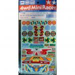 Tamiya Mini 4WD - Dress Up Stickers A