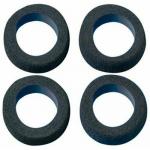 Tamiya Mini 4WD Grade-Up Series No.388 - Reston Sponge Tires - Black