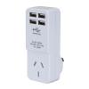 Dynamix A4U Single Socket USB-A Wall Charger with 4x USB-A Ports Shared 3.6A Quick Charge - 5V 10 Amp - 2400W - Designed for Tablets / Phones / Any Other USB Compatible Devices - AU / NZ SAA Approved Dynamix A4U Single Socket USB-A Wall Charger with 4x USB-A Ports Shared 3.6A Quick Charge - 5V 10 Amp - 2400W - Designed for Tablets / Phones / Any Other USB Compatible Devices - AU / NZ SAA Approved