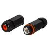 Dynamix A-RJ45IP-C6AS Cat6/6A Waterproof In-line Connector Coupler, Shielded Female to Female, IP67, RJ45-RJ45 Dynamix A-RJ45IP-C6AS Cat6/6A Waterproof In-line Connector Coupler, Shielded Female to Female, IP67, RJ45-RJ45