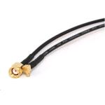 RP-SMA Male to MMCX RA Coaxial Cable - 35cm