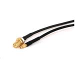 RP-SMA Female Bulkhead to MMCX Male Coaxial Cable - 20cm