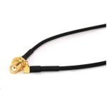 Coaxial Cable SMA Female Bulkhead to MMCX RA