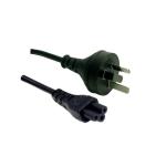 1.8m 3 Pin Clover Mains Power Cord