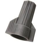 Ideal Industries IDL30-242JA 57A Grey Twister Wire Connector 75pc Jar. - Wire Range Capacity: Min -3 x 2.5mm2  Max - 2 x 10.0mm2.