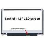 11.6" 30Pin 1366x768 B116XTN02.3 LED Matte Panel HD (Screw holes on top& bottom, Closer to the side), Compatible Model: NT116WHM-N44