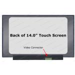 14.0" 40Pin(Slim) 1920x1080 LCD Matte Touch Panel FHD (Without Screw Holes), Compatible Model: R140NWF5 RC, B140HAK03.2, B140HAN05.7, LPM140M420, N140HCA-EA1 Rev.C1