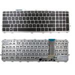 HP Envy Touchsmart 15J, 17J, 15-J009WM 15-J105TX, US backlit Keyboard (with Silver Frame), PN: 720245-001 720244-001 720242-001 711505-001