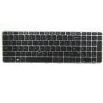 HP EliteBook 755 G3/G4 850 G3/G4 US Backlit Keyboard with Pointer (with Sliver Frame), PN: 836623-001, 819899-001