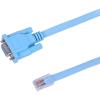 Console Cable - 1.8m - Blue DB9 Female to RJ45 Male - RS232 - Rollover Console Cable - 1.8m - Blue DB9 Female to RJ45 Male - RS232 - Rollover