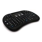 Raspberry Pi Mini Wireless Rechargeable Keyboard With Touchpad Mouse (Black) Drive Free for Windows, MAC OS X, Android, Linux, etc,.