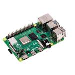 Raspberry Pi 4 Model B 4GB LPDDR4 FIRST 28nm-Based QuadCore 1.5G Dual Micro HDMI Video Output Dual Band WIFI Bluetooth 2 x USB 3.0/2.0 POE Ethernet (POE Hat Need Purchase Separately)