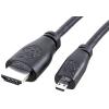 Raspberry Pi Official 2M Black Cable Micro-HDMI to Standard HDMI (type A) for Raspberry Pi 4 Model B Raspberry Pi Official 2M Black Cable Micro-HDMI to Standard HDMI (type A) for Raspberry Pi 4 Model B