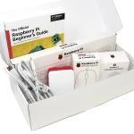 Raspberry Pi 5 4GB Beginner Desktop Kit Official White and Red Package with RPI Keyboard and Mouse, Comes with Beginners Guide