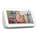 Amazon Echo Show 5 (2nd Gen) Smart Display with Alexa - Glacier White - 5.5" Touchscreen, 2MP camera