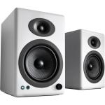 AUDIOENGINE A5+ Powered Bookshelf Speakers - Hi-Gloss White