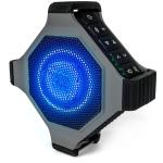 ECOXGEAR EcoEdge Plus 20W Wireless Portable Bluetooth Speaker - Black IP67 Rugged - Waterproof & Shock-Resistant - RGB LED Lights - Built-in Bottle Opener - 20+ Hours of Playtime